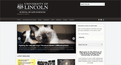 Desktop Screenshot of lifesciences.blogs.lincoln.ac.uk