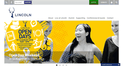 Desktop Screenshot of lincoln.edu.au