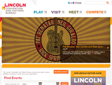 Tablet Screenshot of lincoln.org