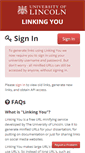 Mobile Screenshot of posters.lincoln.ac.uk