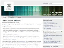 Tablet Screenshot of linkingyou.blogs.lincoln.ac.uk