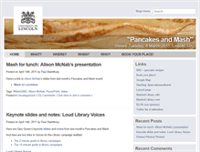 Tablet Screenshot of mashlib.blogs.lincoln.ac.uk