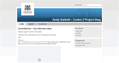 Desktop Screenshot of andygarbett.blogs.lincoln.ac.uk